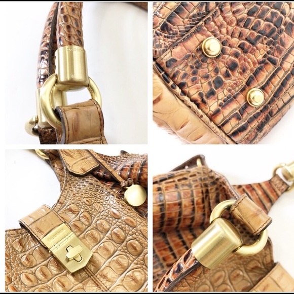 💝 Brahmin Toasted Almond Elisa Hobo Bag - Picture 8 of 8